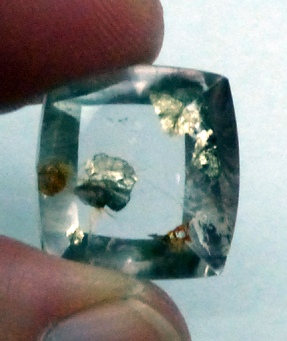 quartz with inclusions
