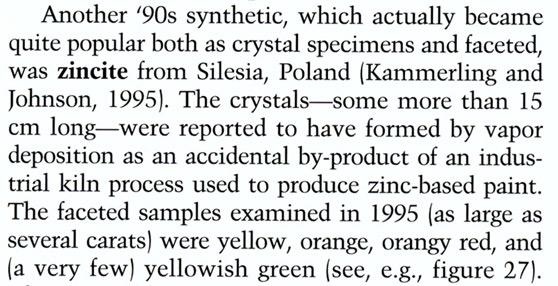 zincite article