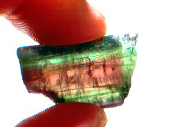 aricanga tourmaline crystal segement