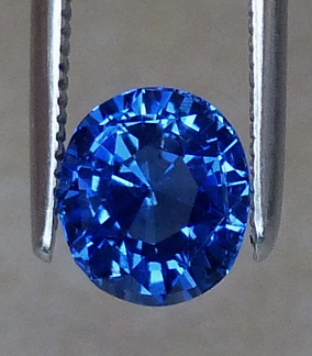 certed blue sapphire - unheated