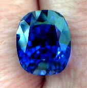 large fine color changing sapphire