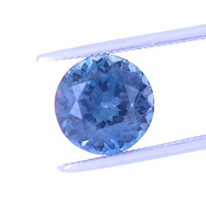 2.43ct Round Montana Sapphire