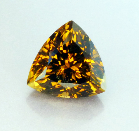 golden orange fancy tanzanite (zoisite)