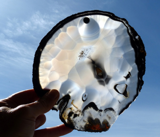 Natural Agate Slice (Tabajaran Mine)