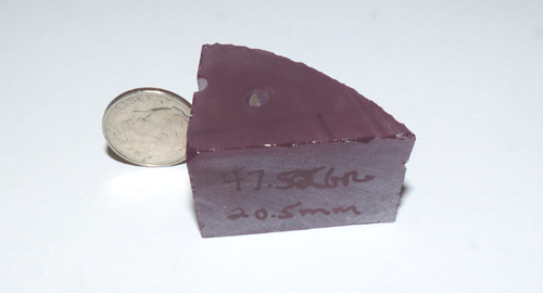 synthetic alexandrite rough