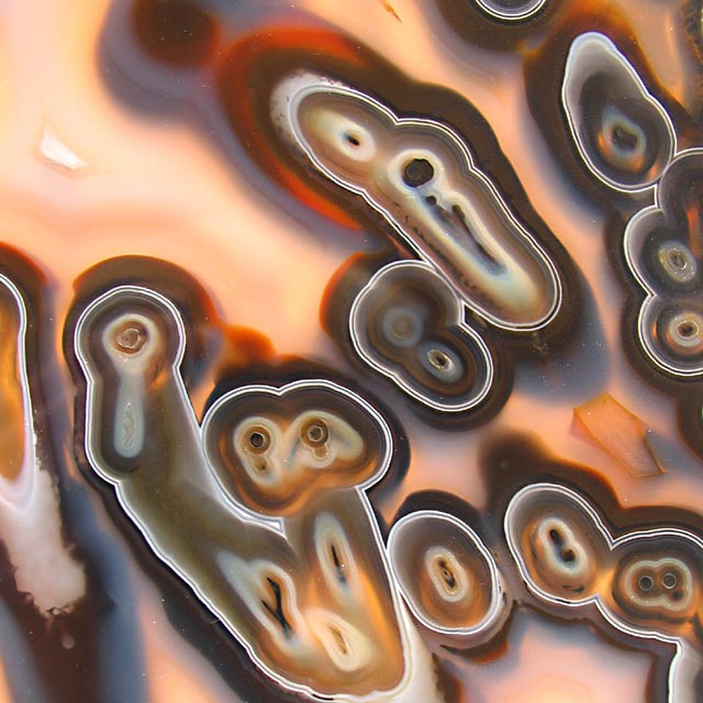 natural agate pattern